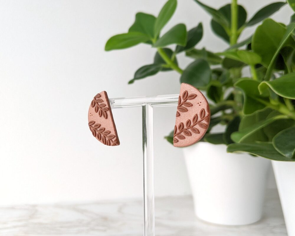 Cercei cu șurub, Copper Meadow Halves