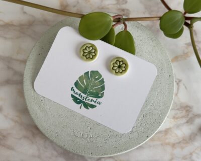 Cercei cu șurub, Tile Flowers, Monsteria