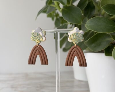 Cercei lungi, Botanical Bliss Flowers Monsteria