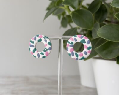 Cercei cu șurub, Terrazzo Donuts Monsteria