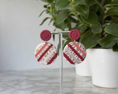 Cercei lungi, Gemstones Rounds Monsteria