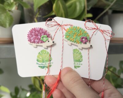 Broșă, Shaymin Hedgehog