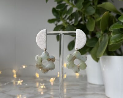 Cercei lungi, Gemstone Flowers V1, Monsteria