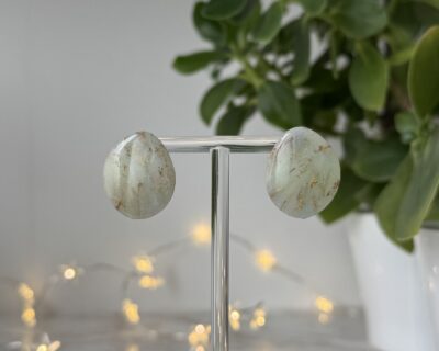 Cercei cu șurub, Gemstone Pebbles, Monsteria